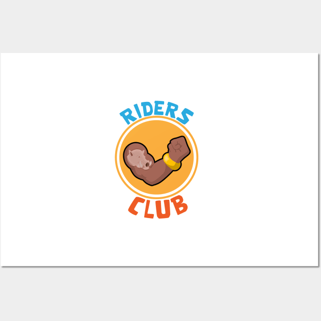 Riders Club Wall Art by Marshallpro